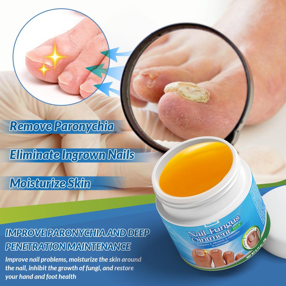 Sumifun 20/40/100 ML Toenail Correction Repair Ointment Relieve Nail Fungus Infected Brightening Soft Nails Health Nourish Moisturize Cream