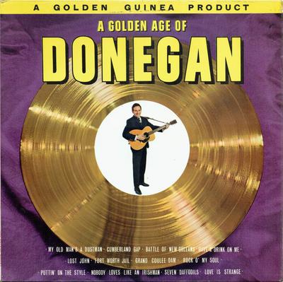 LP Record LONNIE DONEGAN & HIS GROUP - A Golden Age Of Donegan GGL0135 Pye Golden Guin 1962 UK Rock Used