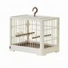 Square Bird Cage Lightweight with Slide-out Tray Lockable for Budgies