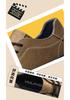 Men's Casual Leather Low-Top Sneakers: British Style Versatile Sports & Work Shoes