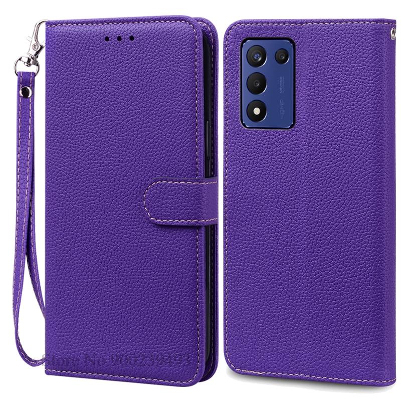 For Realme Q3S Case Flip Leather Wallet Cover For Realme Q3s Case Soft Silicone Book Wallet For Realme Q3s Cover Coque Fundas