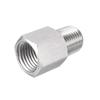 Adaptor de racord de reducere a țevilor din oțel inoxidabil Apa Ulei Manometru de presiune a aerului