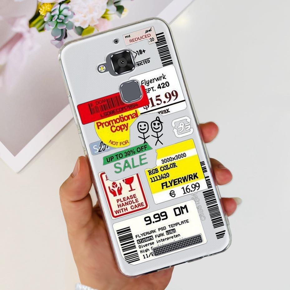 For Asus Zenfone 3 Max Phone Case Fashion Design Soft Silicone TPU Cover For Asus Zenfone 3Max ZC520TL ZC553KL X008D X00DD