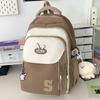 Children's schoolbags, elementary school students, girls, junior high school students, high school students, high-value contrasting colors