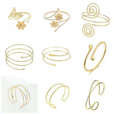 Verstellbares unregelmäßiges Armband im europäischen Stil: Vielseitiges Armband für Damen, Nickel- und Cadmiumfrei