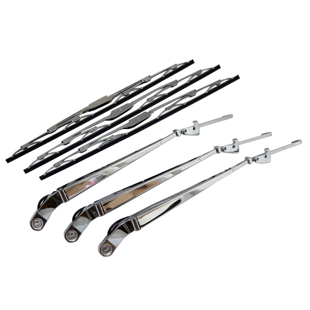 

Комплект хромированных дворников BIG WEST для больших транспортных средств (Куон)