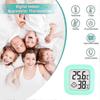 2pcs Indoor Lcd Thermometer Hygrometer, Digital Indoor Thermometer, Portable Temperature And Humidity Monitor