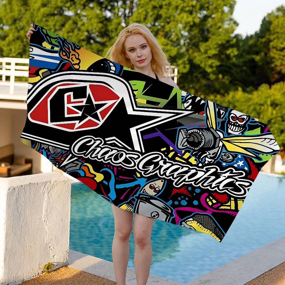 T-Troy Lee D-Designs Microfiber Blanket Quick Drying Beach Towels Oversized Printing Super Absorbent Pool Towel Blanket