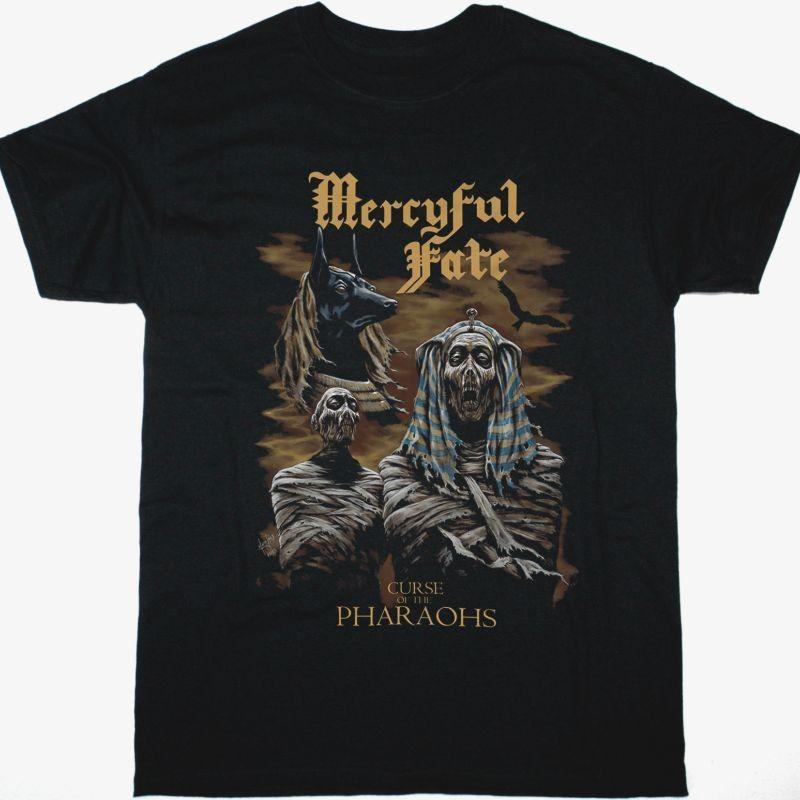 Mercyful Fate Проклятие Фараонов Черная Футболка S разноцветный