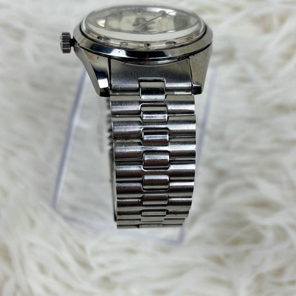 Used Rare Vintage RADO Green Horse Watch Automatic Silver Men's Working Item