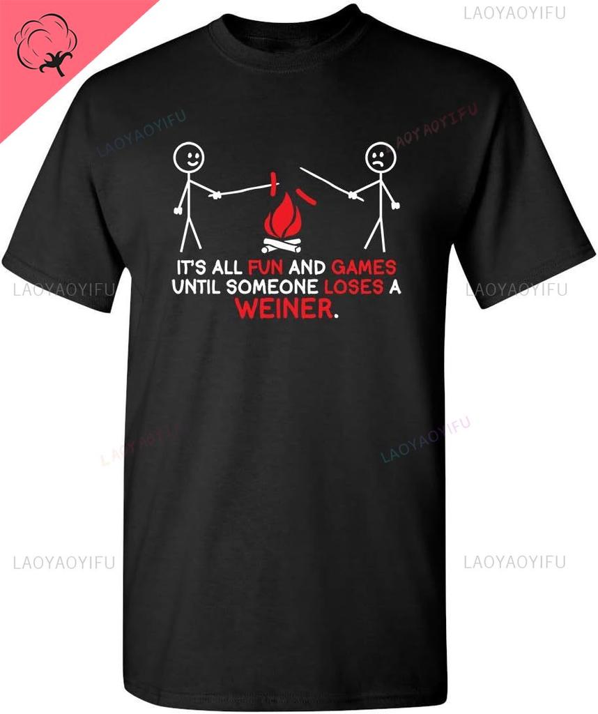 Mens Graphic Tees Novelty Sarcastic Humor Comedy Retro Very Funny Slogan Printed T Shirts Personalized Man Clothing Shortsleev