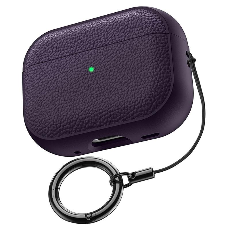 

New Product Capa For Airpods Pro 3 Case Plush Tpu Leather Design Protective Cover For Airpods Pro 3 Cases With Lanyard For AirPods Pro 3