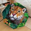 1pc Jaguar, Jungle Print Umbrella , Multi-functional Umbrellafor Men & Women, Valentine's Day Gift0817083