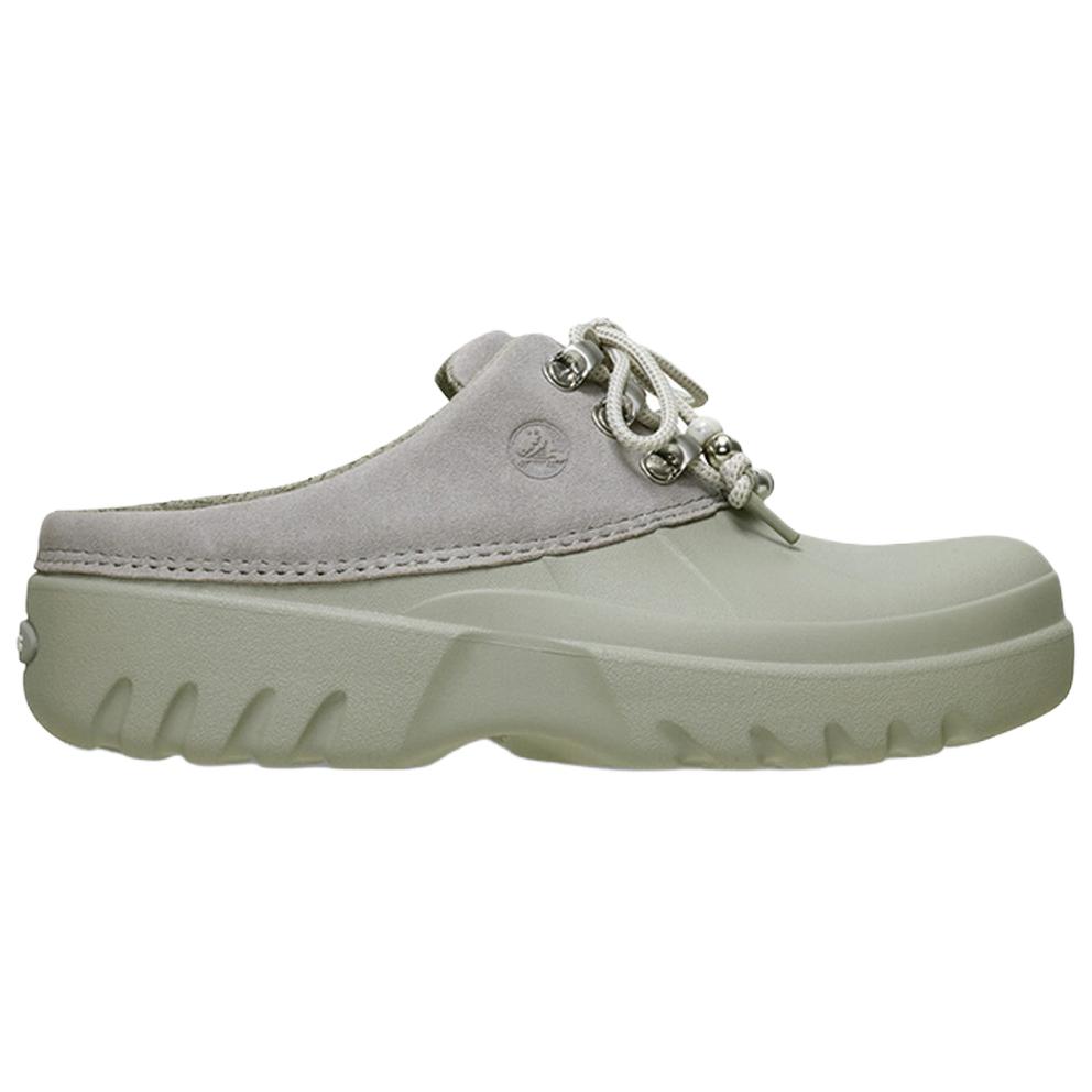 Crocs Axle Suede Mule Elephant Men Sneakers Grey 214137-1LM