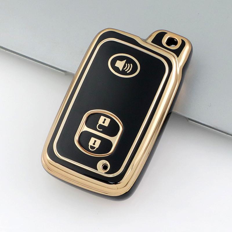 For Toyota Camry Crown Majesta Highlander Land Cruiser Prado Kluger Mark X Subaru Foreste XV TPU Car Key Case Cover Protector