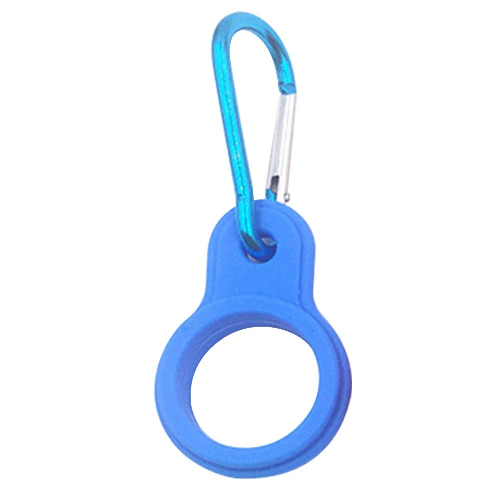 Silicone Kettle Hanging Buckle Carabiner Sports Water Bottle Holder Outdoor Camping Portable Water Bottle Hook Backpack Hanger