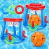 Water basketball hoop. Wholesale of cross-border inflatable water toys. Inflatable basketball hoop with interactive