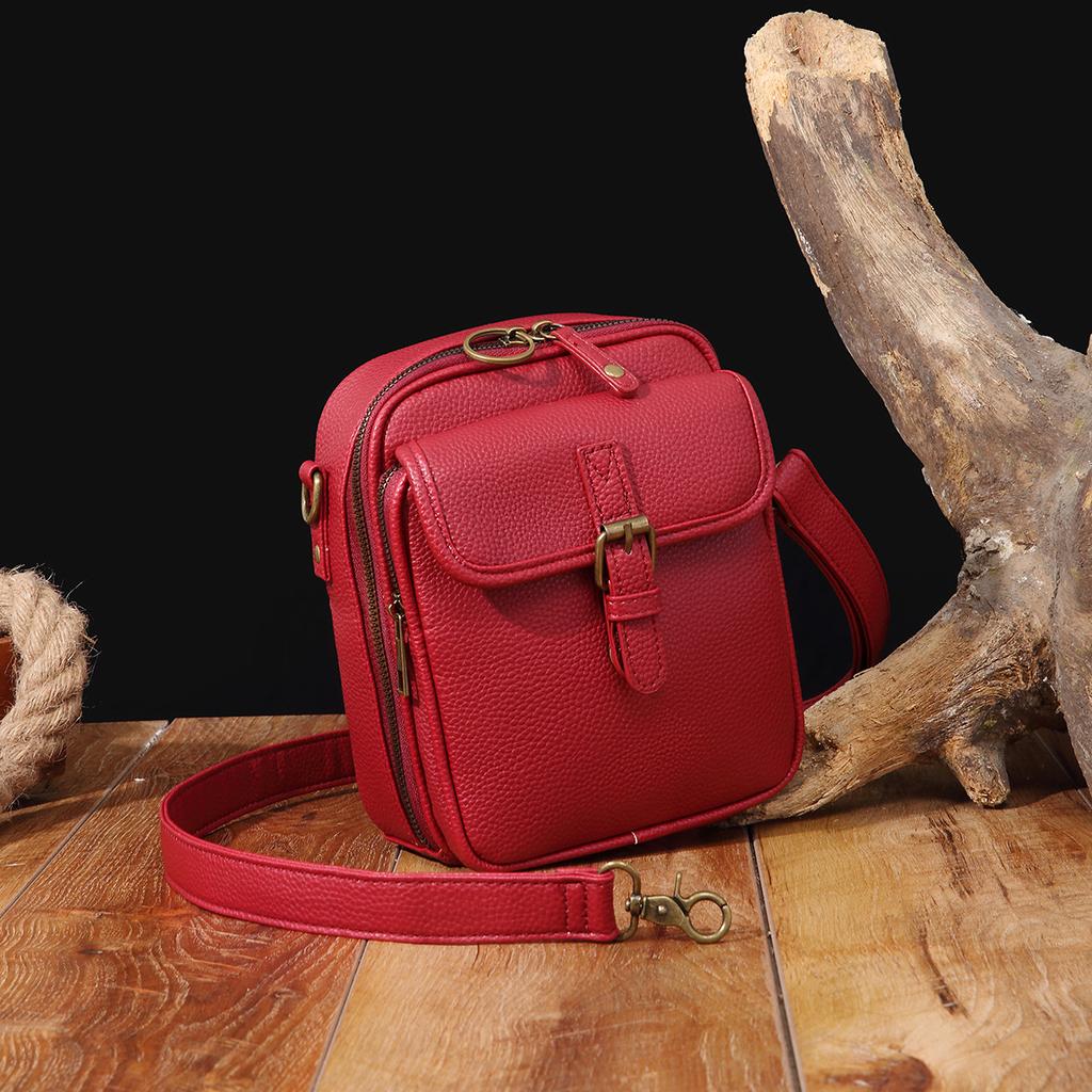 Unisex Mailman Bag Trendy Storage Bag Casual Shoulder Bag Crossbody Bag Mobile Phone Bag