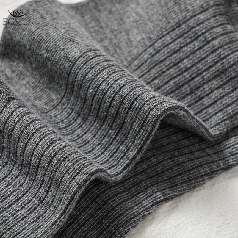 Women's Mid Tube Socks Ancora Red Color Casual Cotton Socks New Trendy Striped Design Socks for Women