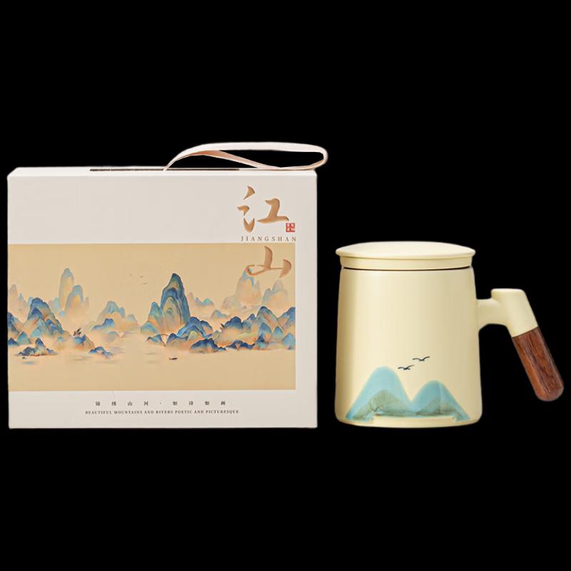 Woding Business Notebook & Mug Gift Set