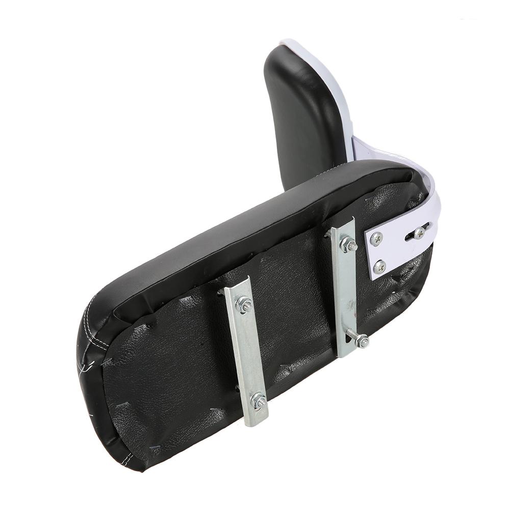 for Children PU Leather Bicycle Child Seat Bike Back Saddle Bicycle Back Seat Bicycle Rear Seat