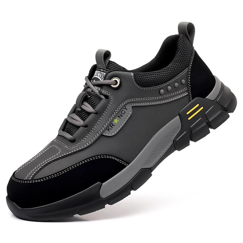 Men Leather Casual Shoes Outdoor Men's Casual Sneakers Male Comfort Lace Up Flats Sneakers Platform Concise Walking Men's Shoes