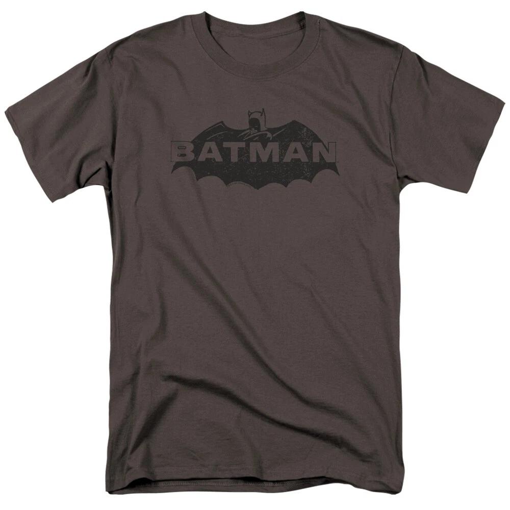 Batman  Newsprint Logo  T-Shirt - Regular or Sleeveless - to 5X 3XL