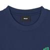 New MLB Drop Shoulder Sleeve T-Shirt Unisex Dark Blue 3ATSE0243-43NYS