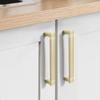 Gold Zinc Zinc Zinc Alloy Drawer Pulls Single Hole Single Hole Handles Chinese Style Cabinet Handles  Drawer