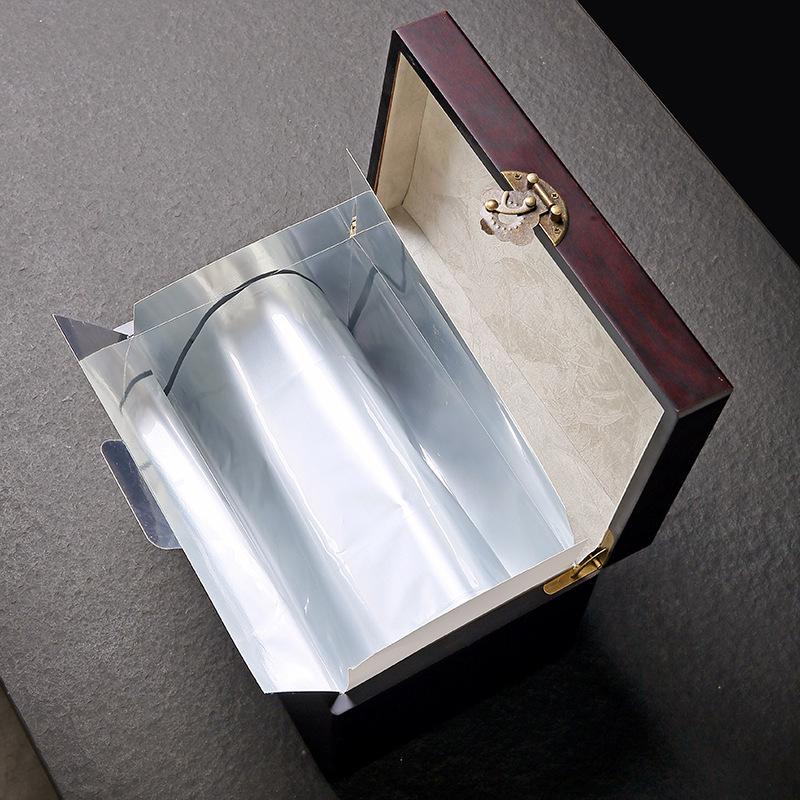 Pu-erh White Tea Wooden Storage Box - Medium Loose Tea Gift Box with One Jin Capacity and Logo Option