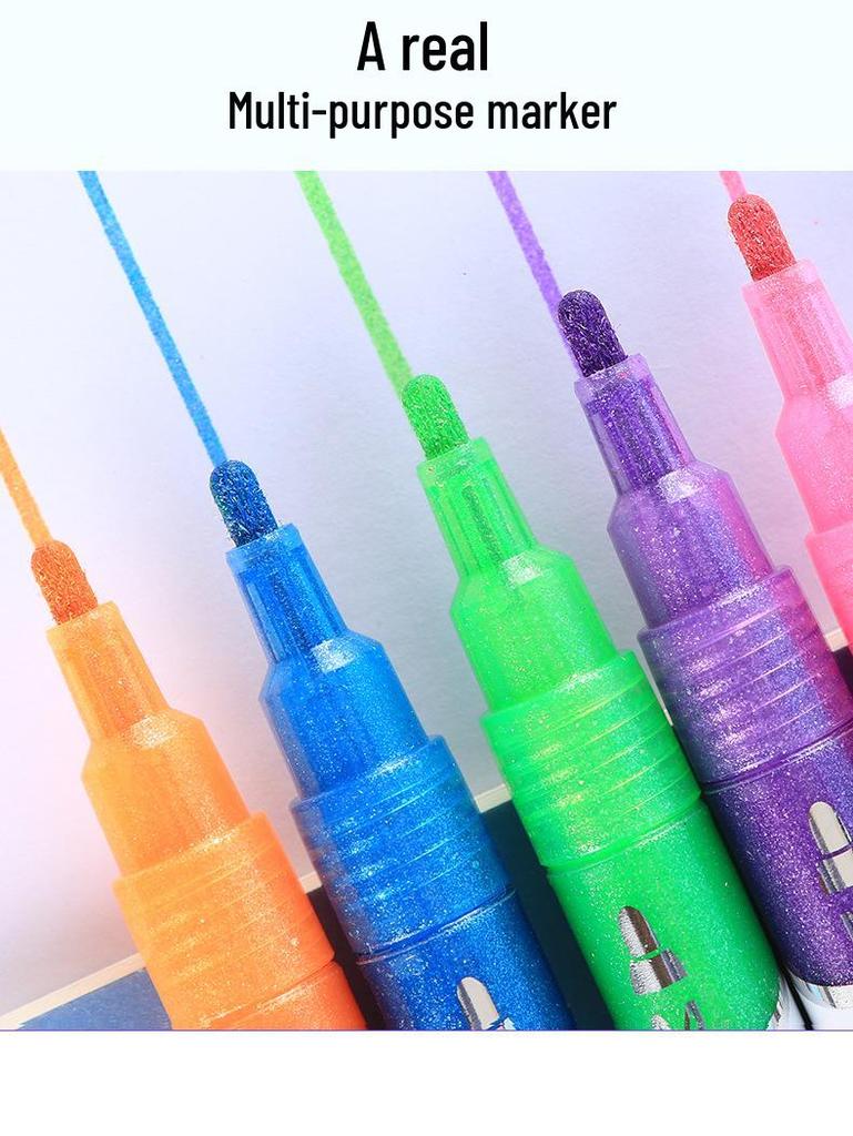 Biaodian Acrylic Marker Set: Quick-Drying, Kid-Friendly Watercolor Pens for Drawing and Hand Painting