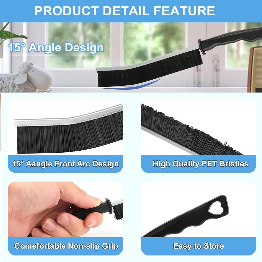 11Pcs Deep Clean Stove Rust Remover Strong Decontamination Kitchen Cleaning Brush Kit  Household