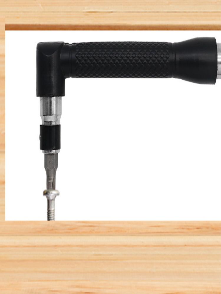 Double Headed Socket Wrench 7-Letter L-Shaped Wrench 6.35 Wind Screwdriver Screwdriver Head Extension Rod Multi-Function Tool