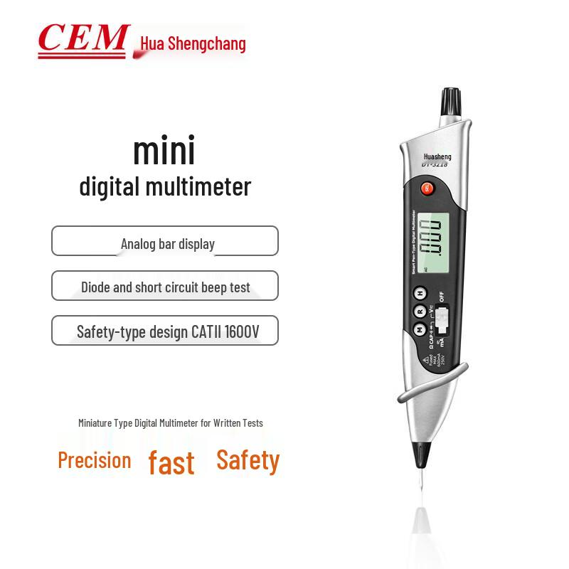 CEM High-Precision Pen-Type Digital Multimeter (CN version)