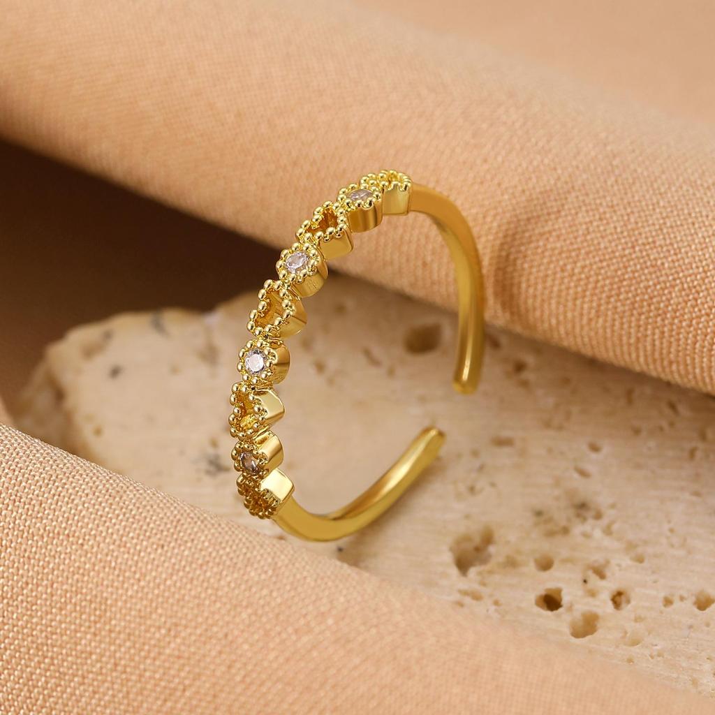 High-End Cross-Border Fashion Bow Ring for Women - European & American Style Open Index Finger Accessory