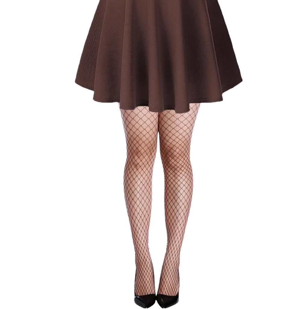 Collant a Rete Autunnali Collant Sexy Biancheria Intima Invernale Collant Erotici Calzetteria Multicolore Leggings a Rete Eleganti per Donna