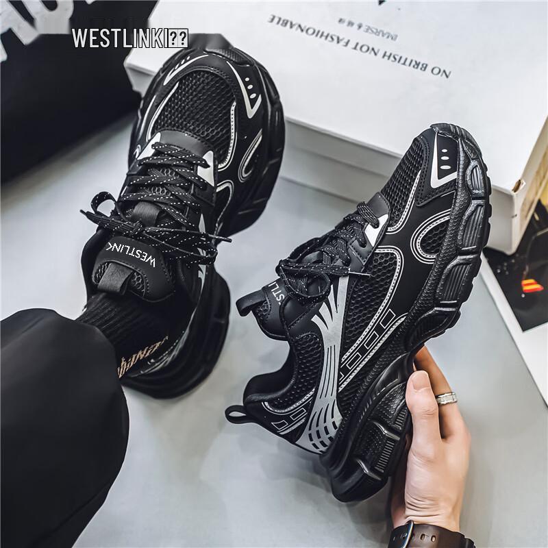 Westlink Men s Breathable Mesh Dad Sneakers 6.5