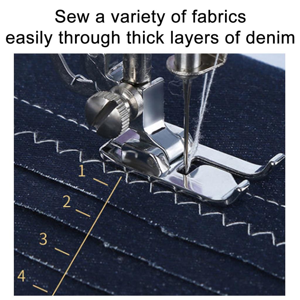 Mini Portable Sewing Machine Electric Household Crafting Mending Overlock with Presser Foot Pedal/Switch Control New