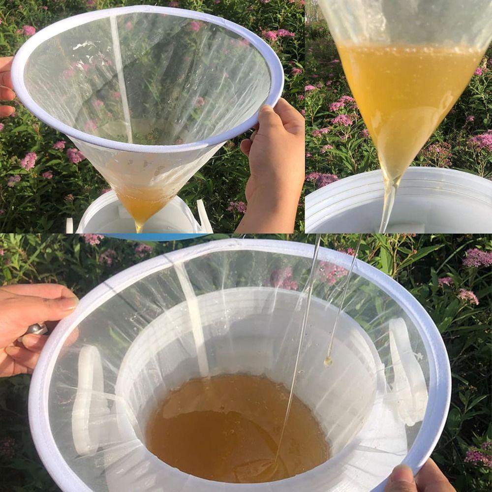 Nylon Honey Strainers 150Mesh Beekeeping Filter Bag Durable Honey Filter Mesh