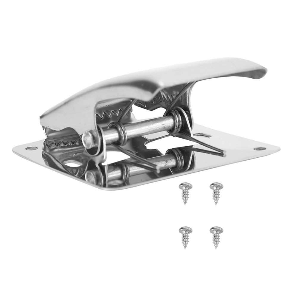 with Mounting Screws Fish Tail Clip Stainless Steel Fish Cleaning Tool  Fish Processing