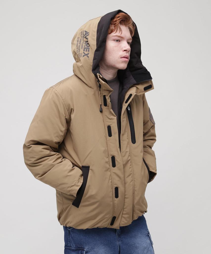 Limited MILITARY FUNCTION DOWN JACKET 2 Military Function Down Jacket 2 M 040 Beige [Avirex] WEB&DEPOT Men's 783-4953001