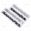Suitable for the New Santa Fe Modified Modern Car Logo SANTAFE Labeling, English Letters, Rear Rear Labeling