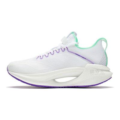 Essential Reflective Lightweight Breathable Rebound Low-Top Running Shoes Men Sneakers White Green ARRS003-13