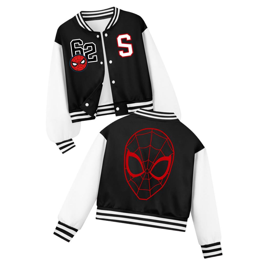 Kids Long Sleeve Print Jacket for Casual Daily Wear