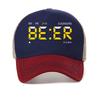 It Is Beer Time Buch Baseballkappe für Unisex Vintage Kappen Klassische Unisex Damenmode Harajuku Netz Snapback Hut lässig Truckerhut