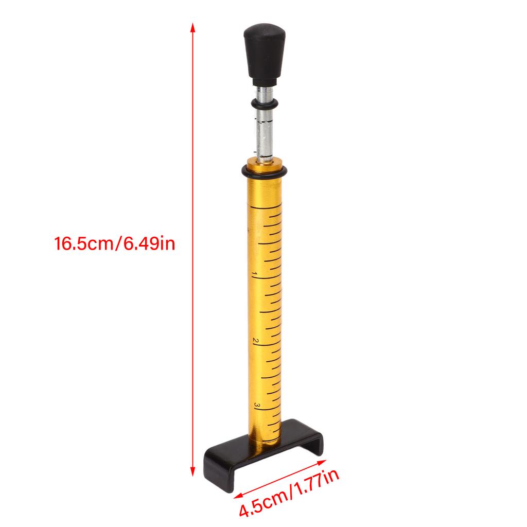 Riemspanningsmeter Legering Hoge Nauwkeurigheid L-vormige Pad Motorfiets Kettingspanningsmeter 10 pond Gewicht voor Voertuig