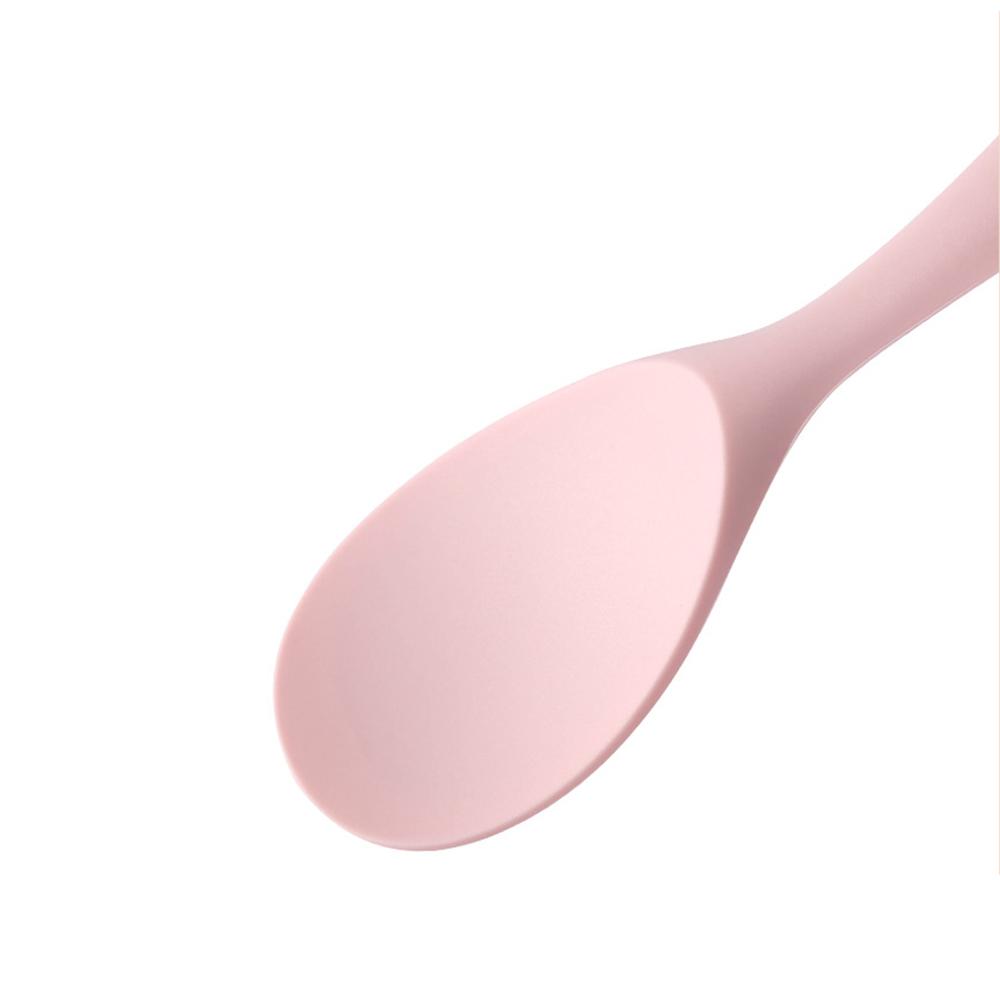 Food Grade Silicone Rice Spoon Household Non Stick Pot Cooking Spoon High-temperature Resistant Kitchen Tools