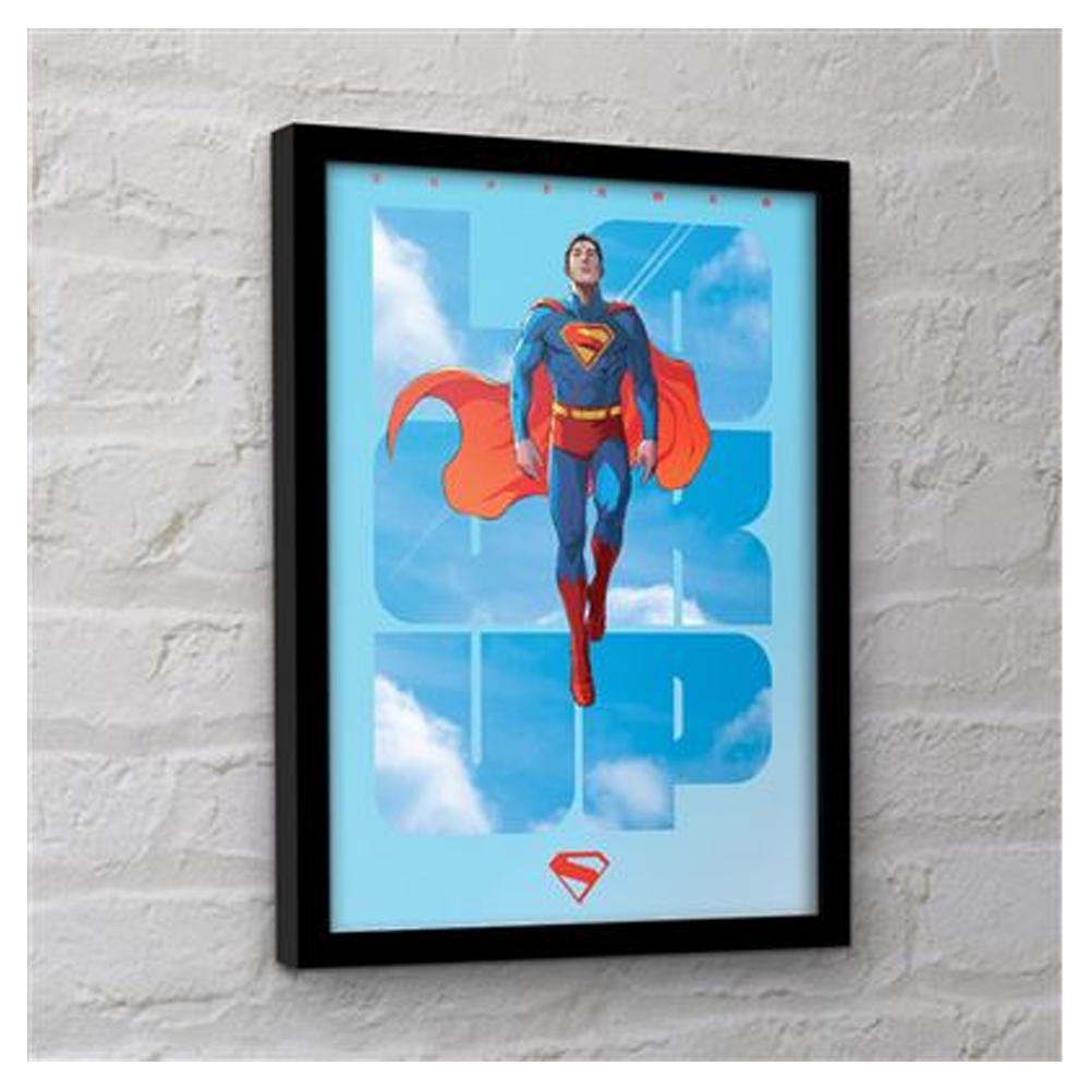 Superman Lookup Framed Poster