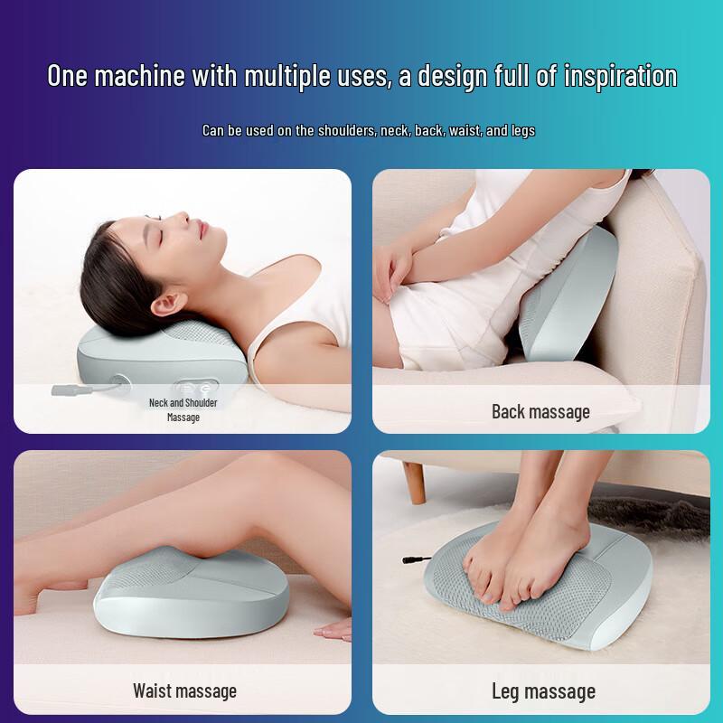 Kangzuo Multi-purpose Kneading Massager Pillow