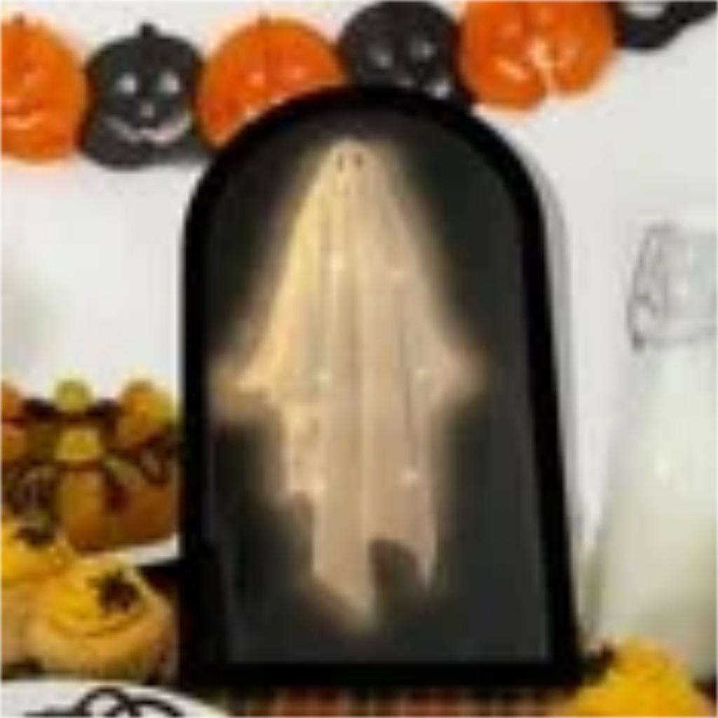 Halloween Novelty Mirror With Creepy Eyes, Ologram Mirror LED Lit, Spooky Haunted House Apparition For Indoor/Outdoor